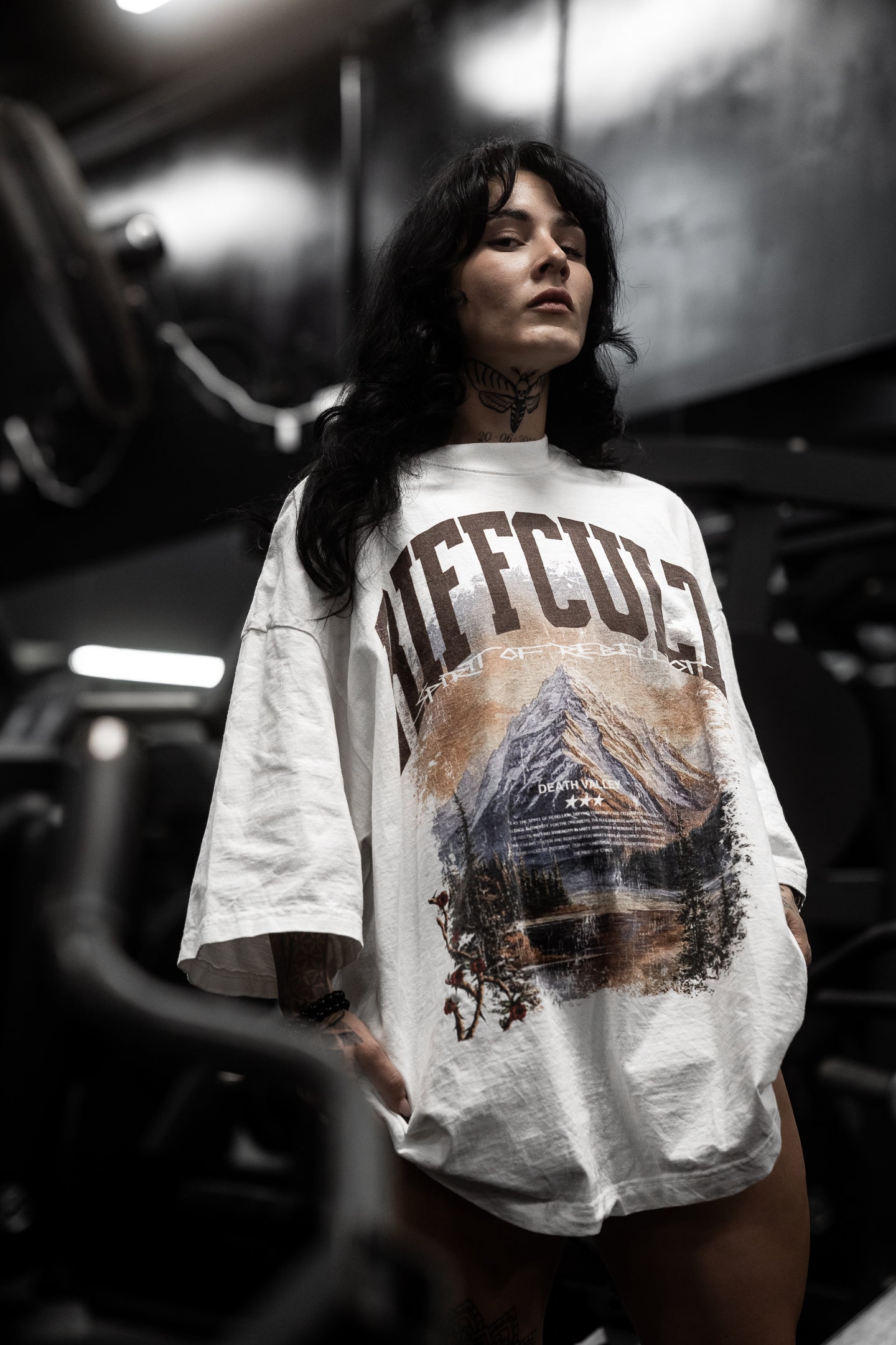 MOUNTAINS TEE - WHITE