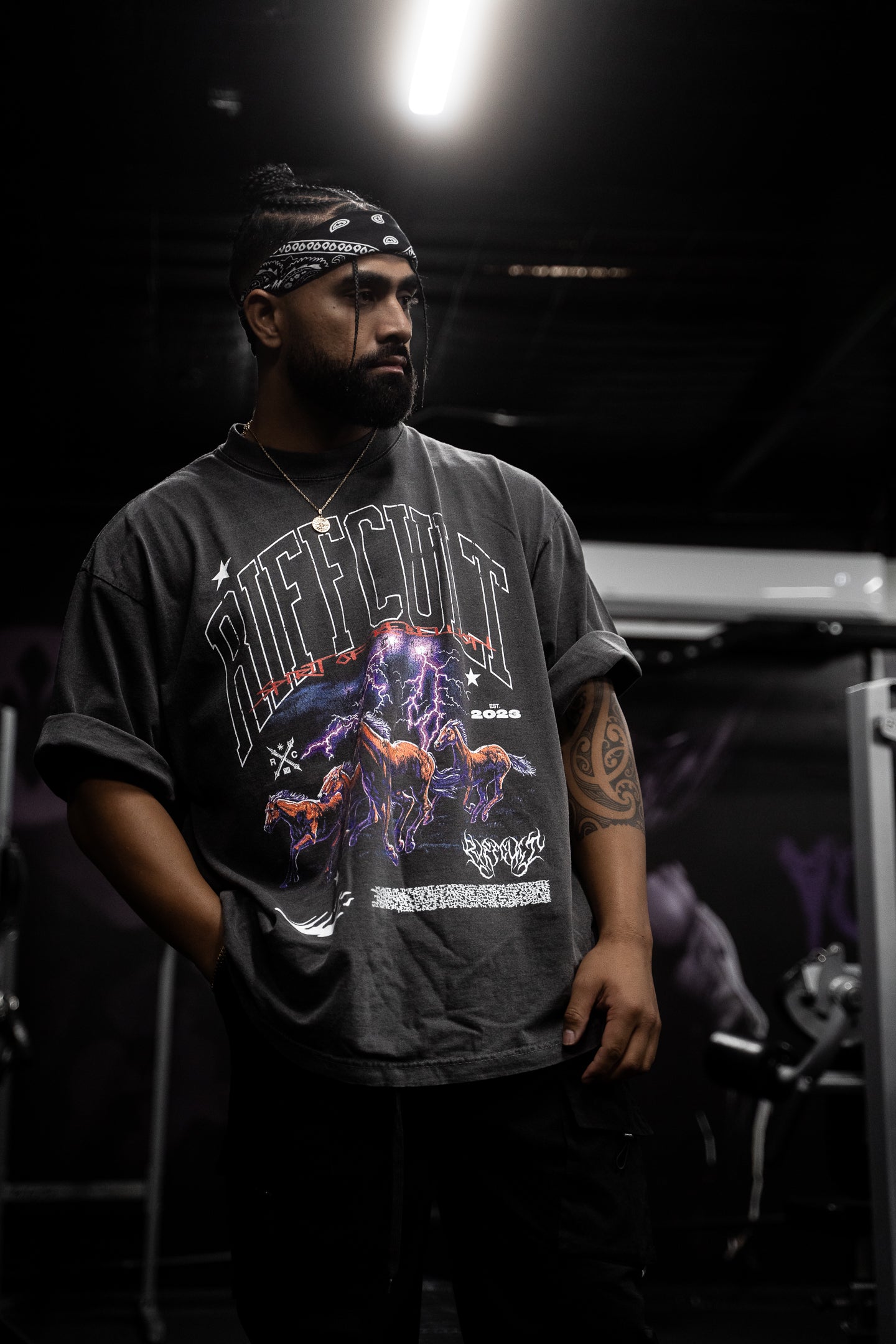 STORM TEE - VINTAGE BLACK