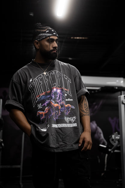 STORM TEE - VINTAGE BLACK