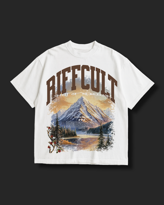 MOUNTAINS TEE - WHITE