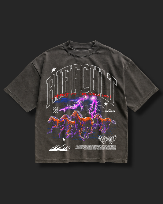STORM TEE - VINTAGE BLACK